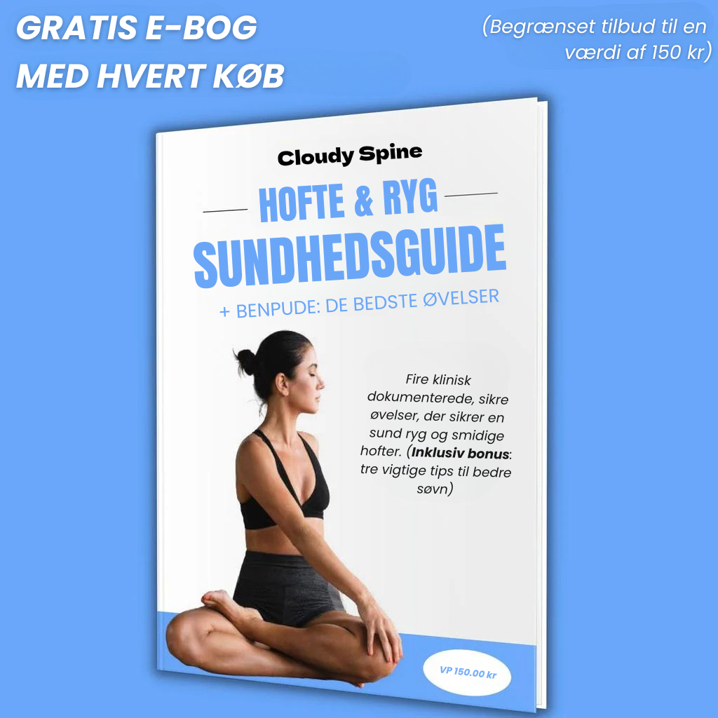 CloudySpine™ Justeringspude – Lindre Hoftesmerter & Iskias